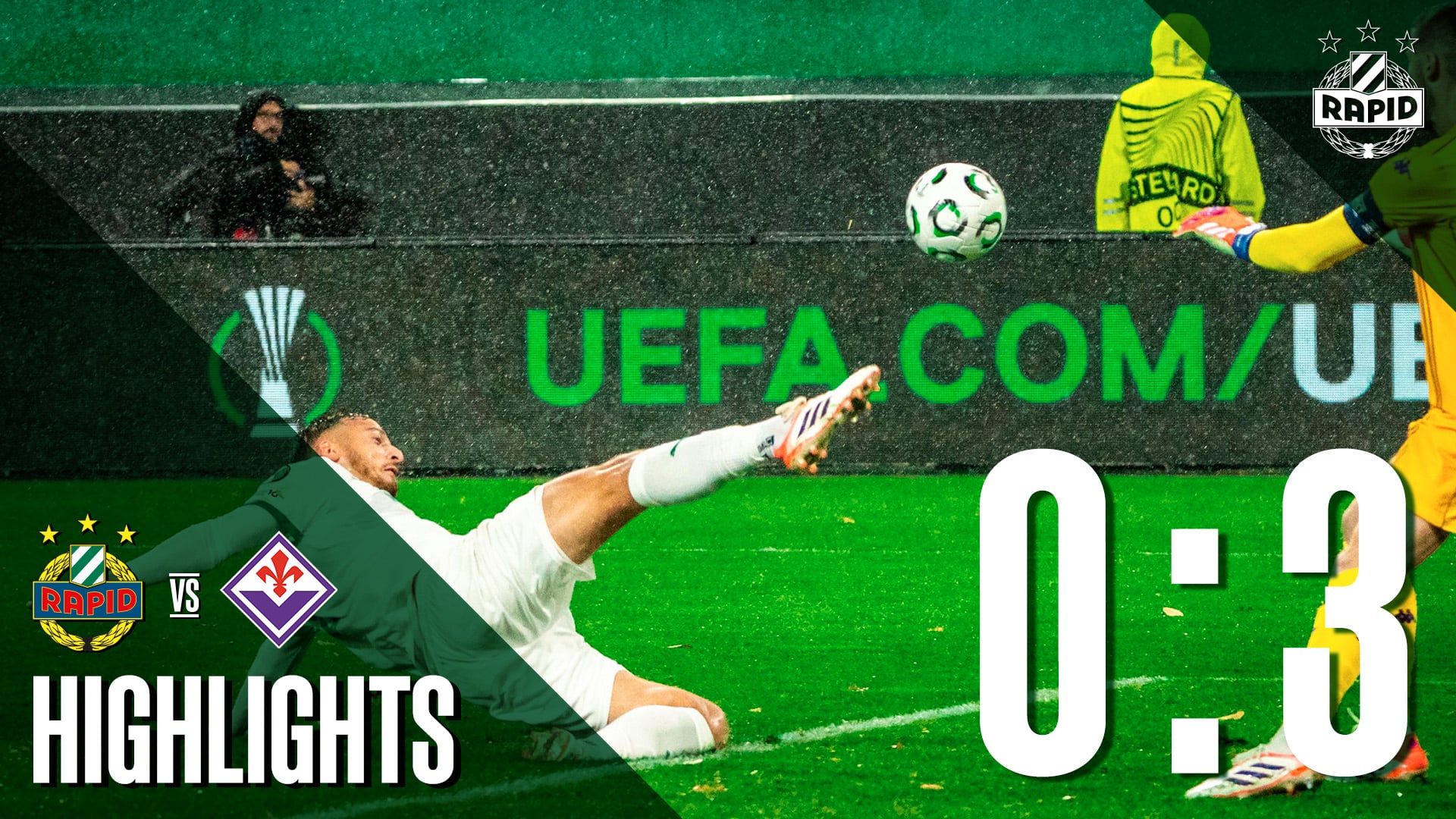 Highlights: SK Rapid – ACF Fiorentina | 23.10.2025