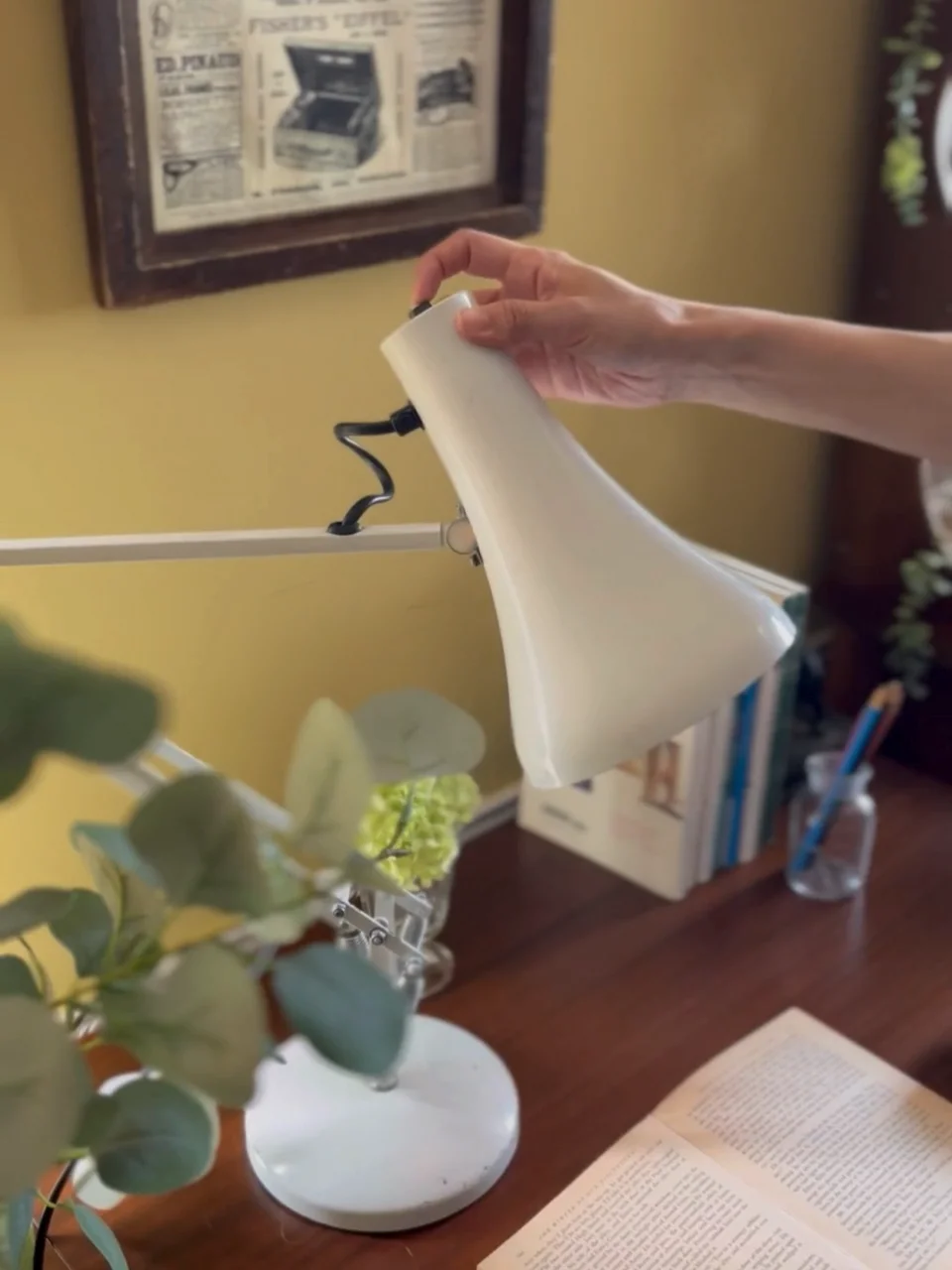 アングルポイズのデスクランプ、イギリスから届いたAPEX90前期モデル(k