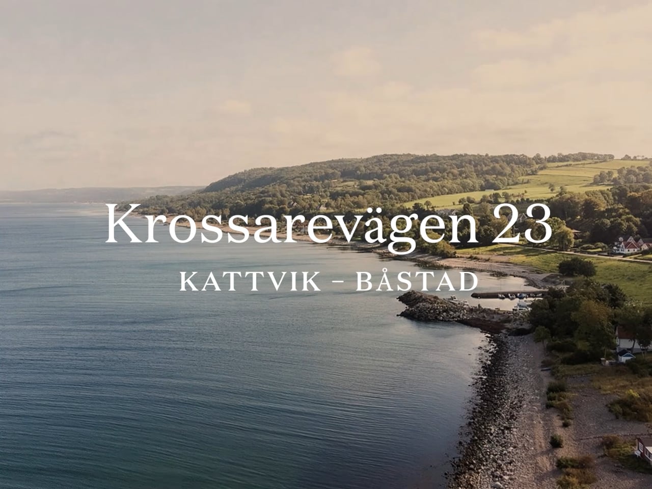 6 rum Villa på Krossarevägen 23 Kattvik Båstads kommun - video