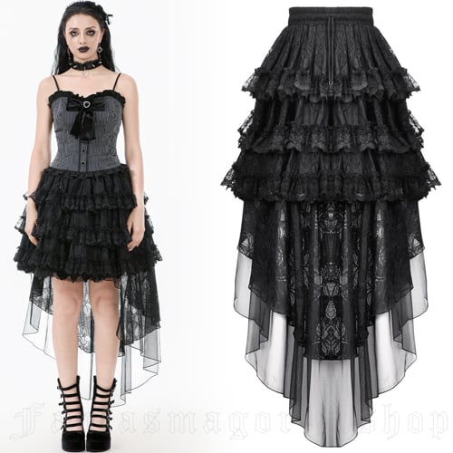 Whispers in Lace Skirt - Dark in Love