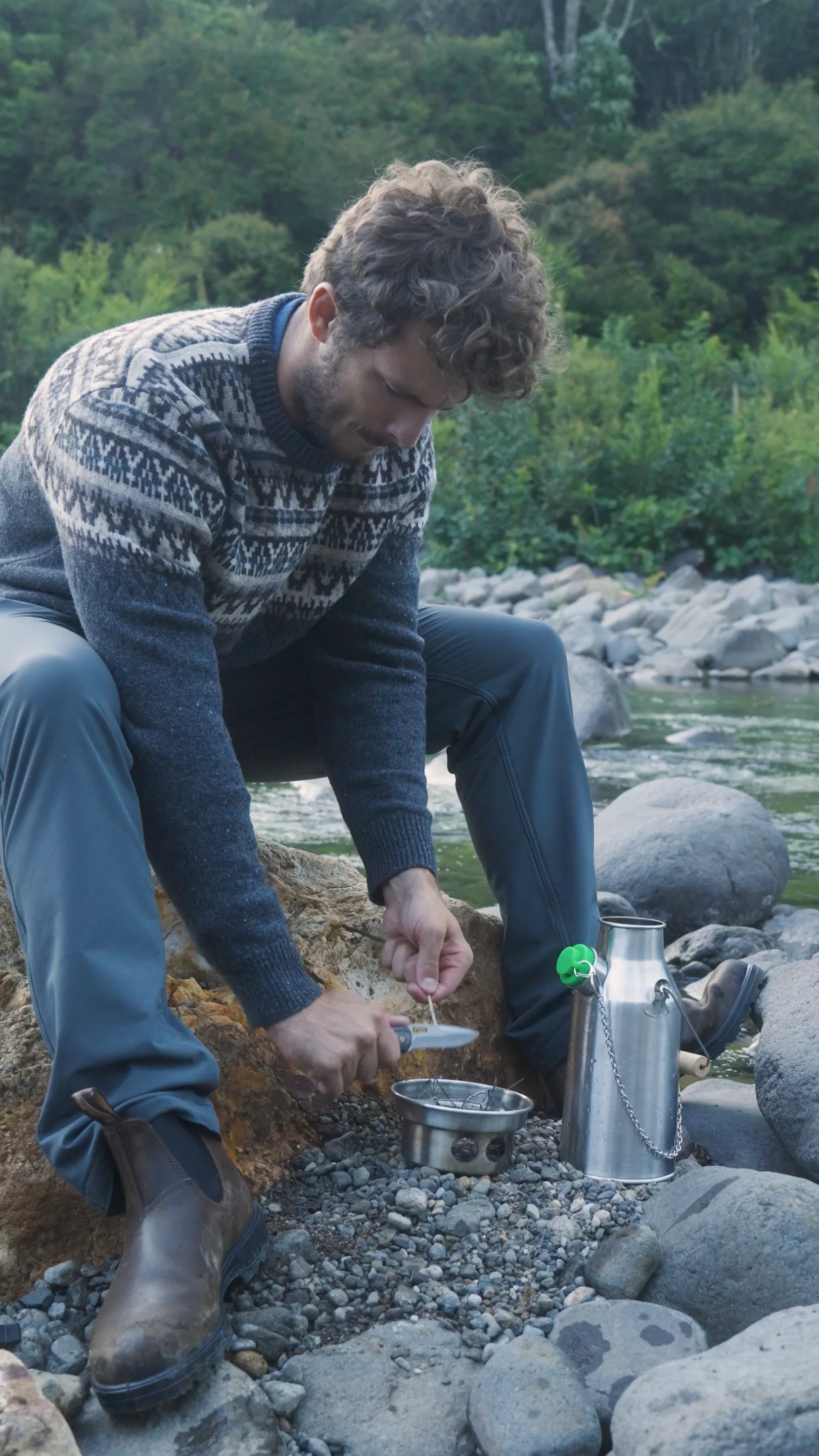 Camping Kettle & Stove | Boil Water & Cook Outdoors | Kelly Kettle