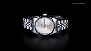 Pre-Owned Rolex Datejust Womens 26mm Automatic Stainless Steel and 18kt White Gold Watch