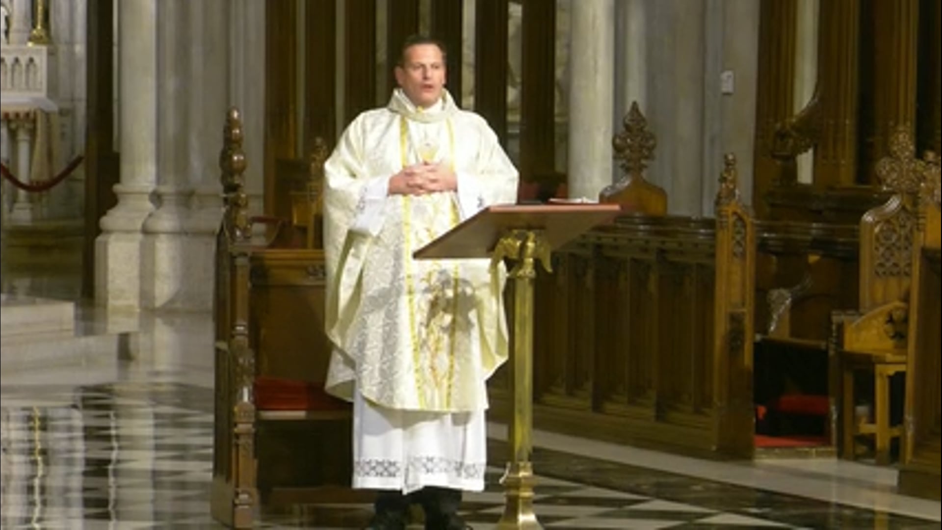 Mass from St. Patrick's Cathedral - October 24, 2025