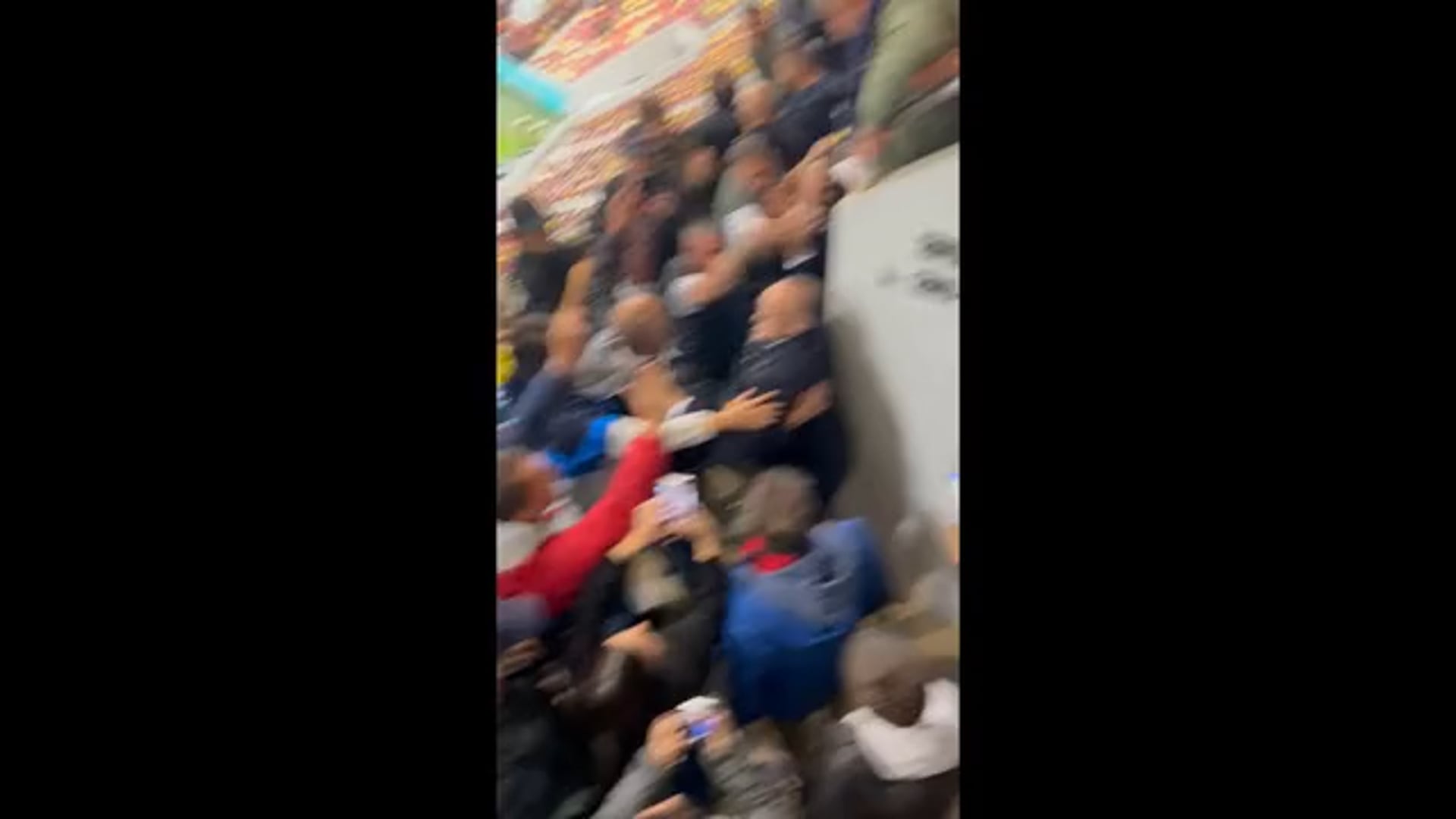 La carica di Saputo per la vittoria di Bucarest