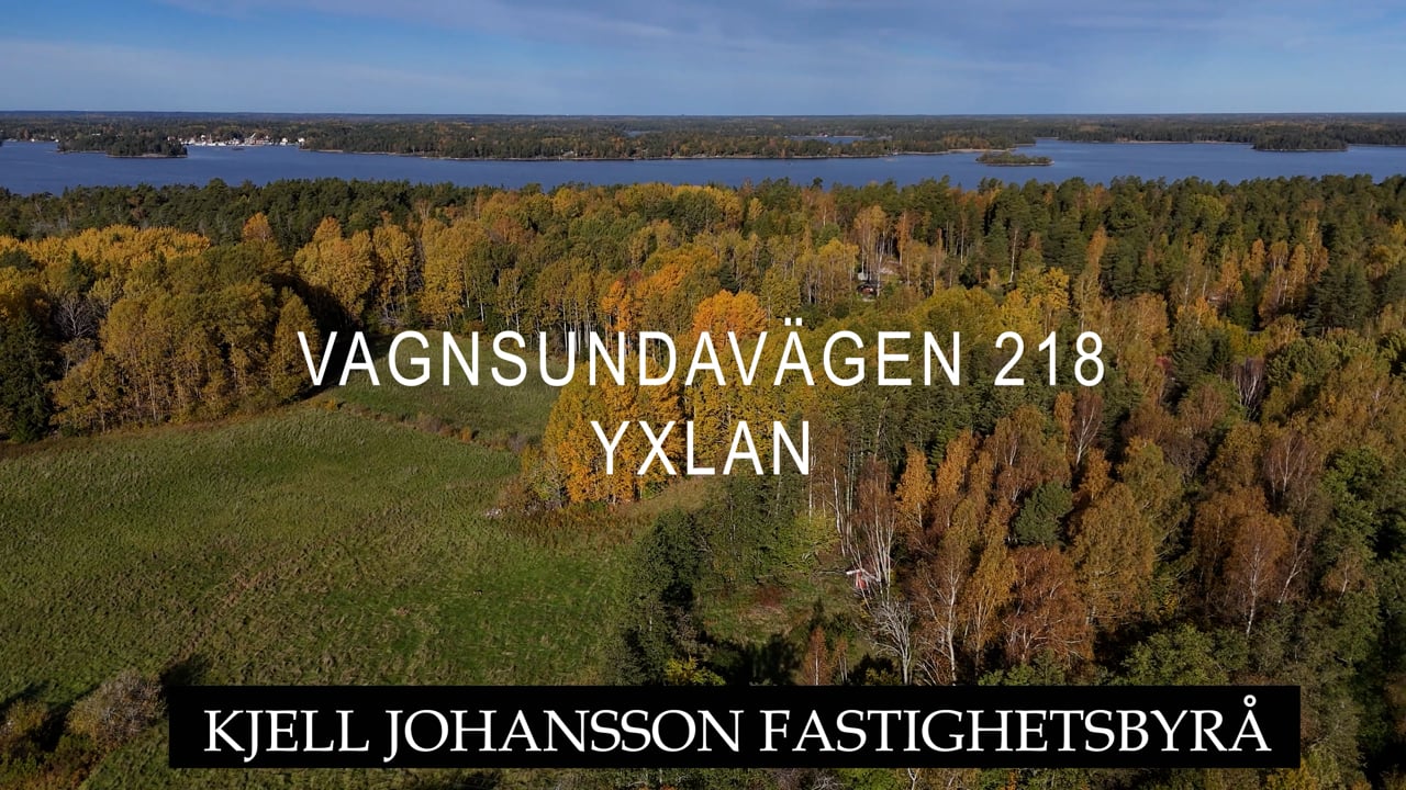1 rum Fritidshus på Vagnsundavägen 218 Yxlan Norrtälje kommun - video