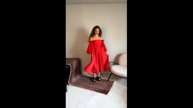 Vestido Babi Vermelho