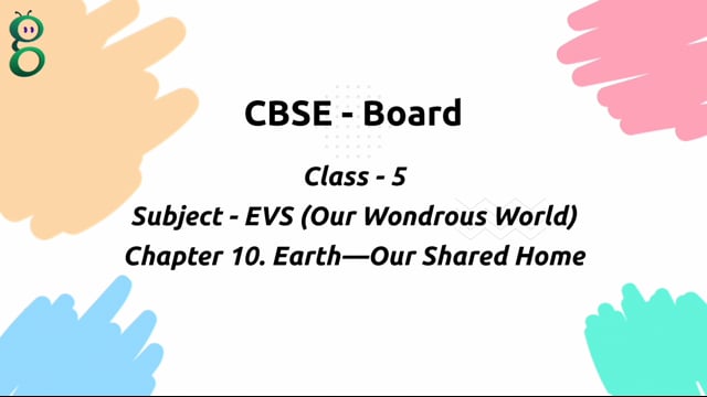 Earth—Our Shared Home – Class 5 EVS