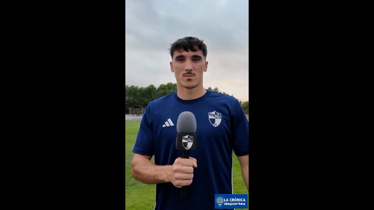 LA PREVIA / Sestao River - CD Ebro / KEVIN SÁNCHEZ (Jugador Ebro) Jor. 8- Segunda Rfef / Gr 2 / Fuente: Instagram CD Ebro