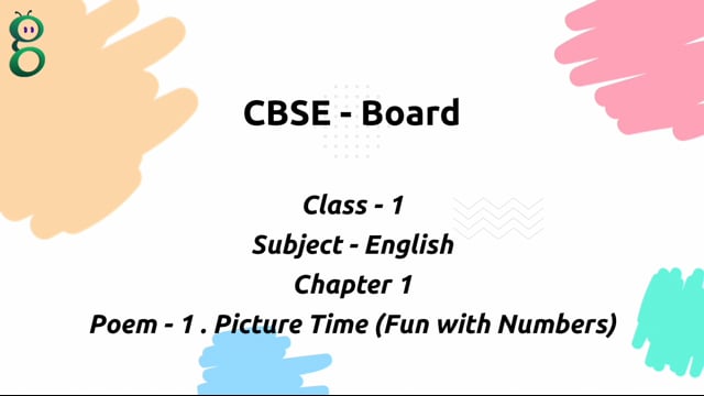 Fun with Numbers – Class 1 English