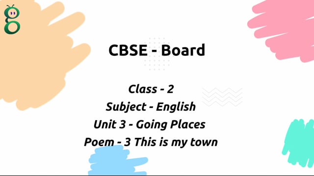 This is My Town – Class 2 English