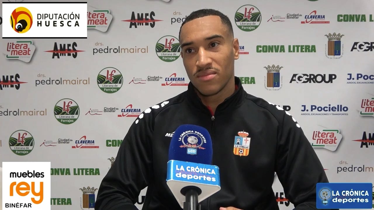 CHRISTIAN CASTRO (Jugador Utrillas) CDJ Tamarite 2-2 CD Utrillas / Jor. 8 / Tercera Rfef