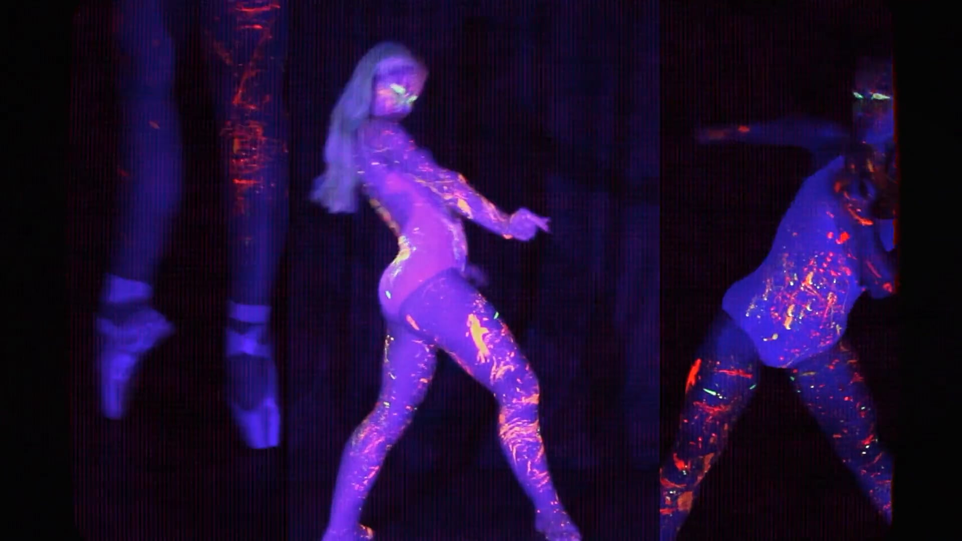 Mastercard BRIT Awards Dancers & Robot Animation