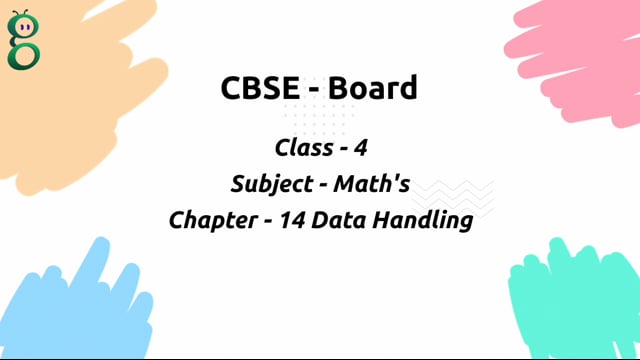 Data Handling – Class 4 Mathematics