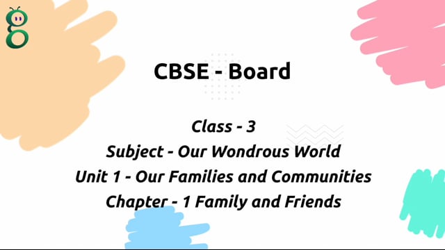 Family and Friends – Class 3 Environment
