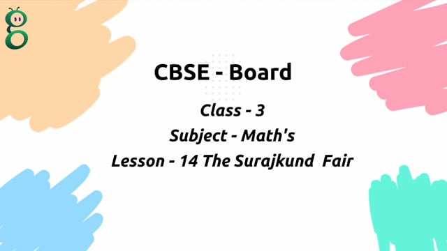 The Surajkund Fair – Class 3 Mathematics