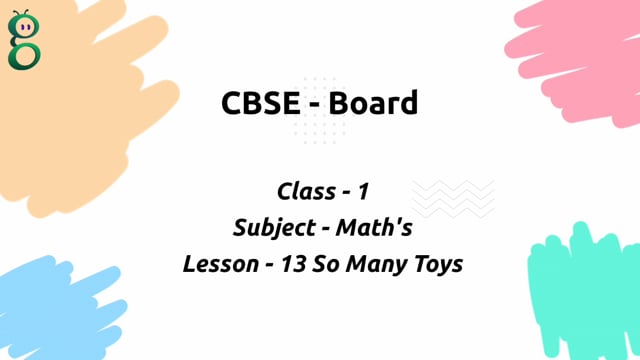 So Many Toys (Data Handling) – Class 1 Mathematics