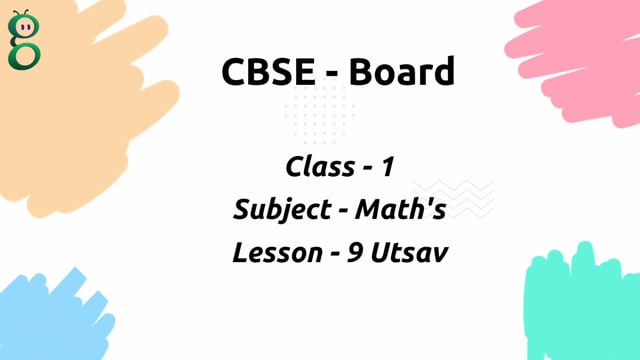 Utsav (Patterns) – Class 1 Mathematics