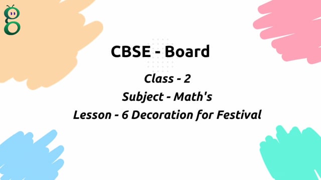 Decoration for Festival (Addition and Subtraction) – Class 2 Mathematics