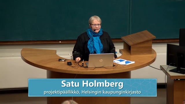 Satu Holmberg: IMMS-logistiikkajärjestelmä kellutuksen tukena – mitä toivottiin ja mitä saatiin?