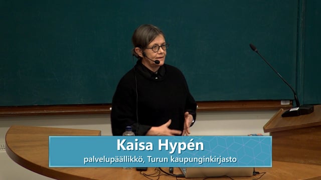 Kaisa Hypén ja Aki Pyykkö: Työkalu kelluvan kokoelman tasapainotukseen – kokemuksia Kelluttimesta