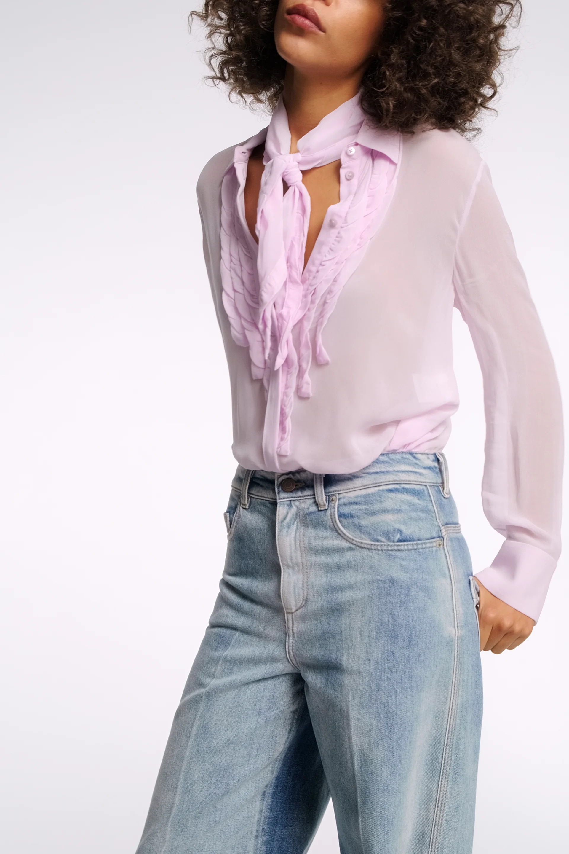 SHEER TWIST blouse | Dorothee Schumacher