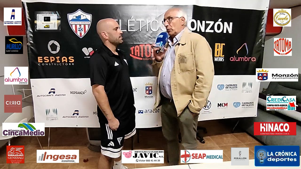 CARLOS  GIL (Entrenador  CF Andorra) At Monzón  Alumbra 0-0 Andorra / J 8 / 3ª RFEF