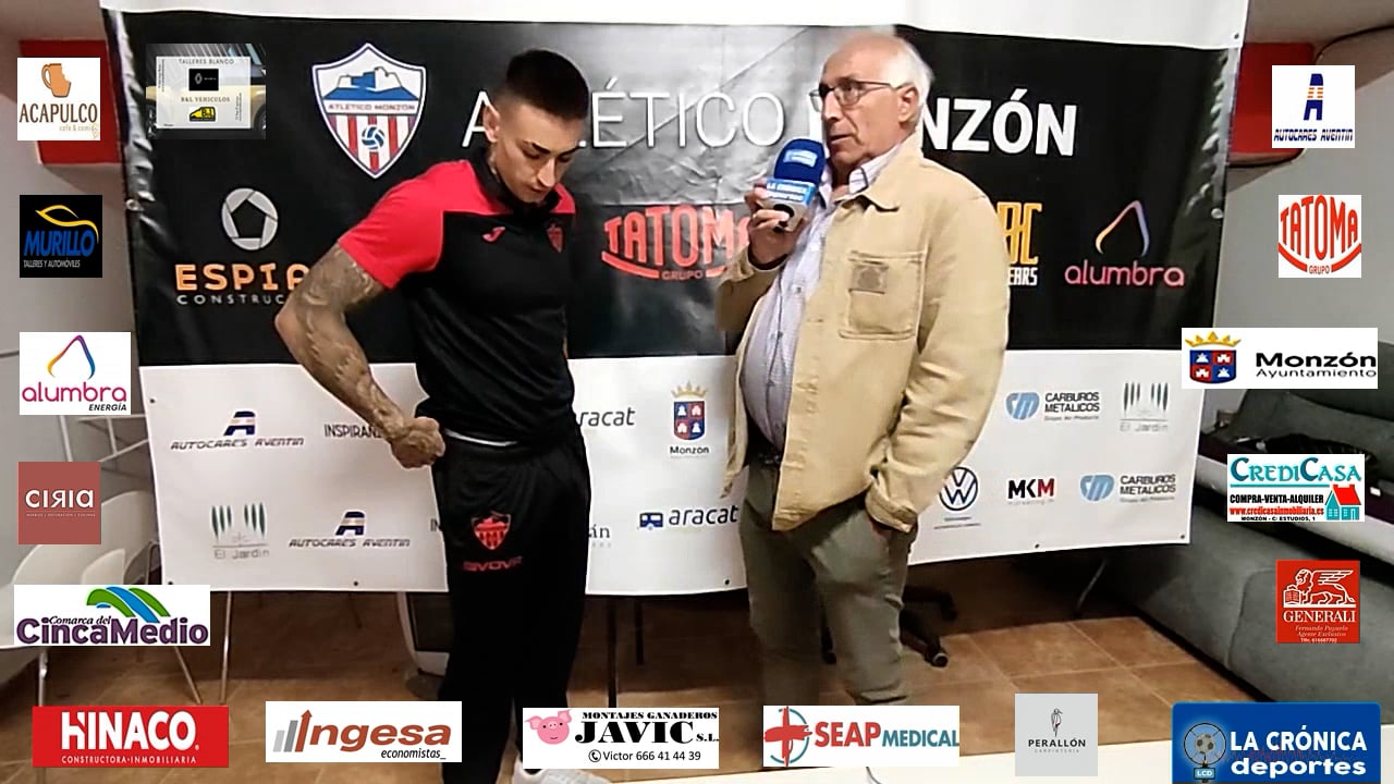 ARNAU  TEIXIDOR (Jugador Monzón) At Monzón Alumbra 0-0 Andorra / J 8 / 3ª RFEF