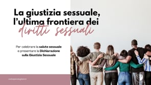 La giustizia sessuale, l'ultima frontiera dei diritti sessuali