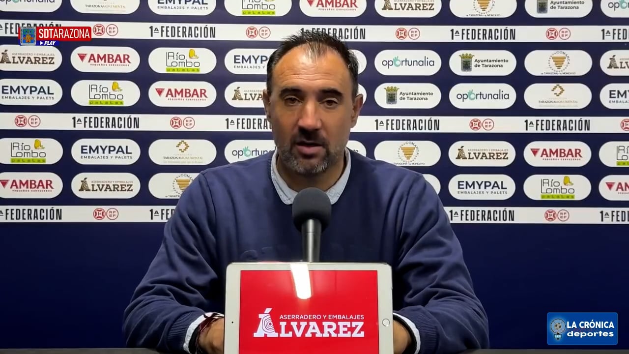 JUANMA BARRERO (Entrenador Tarazona) SD Tarazona 1-0 Betis Deportivo / J9 - 1ª RFEF G2 / Fuente: SD Tarazona