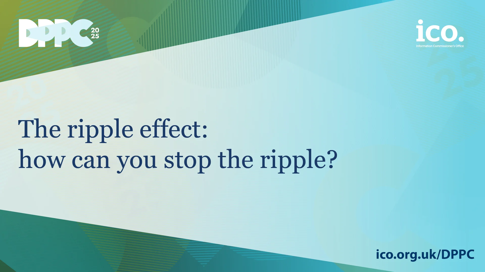 The ripple effect how can you stop the ripple