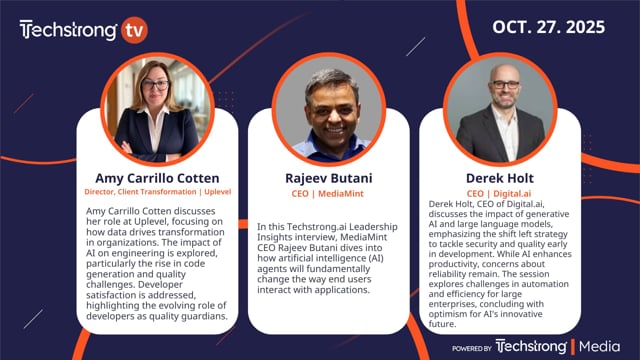 Techstrong TV October 27, 2025