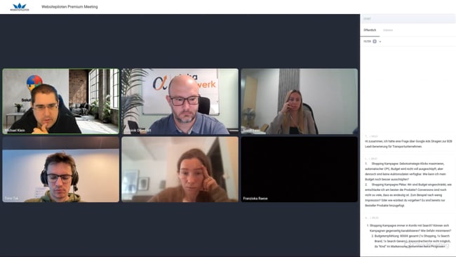 Logistik vs. E-Commerce (PMAX, Investitionsgüter) – Break-even-ROAS, Auktionsdaten, Kundenliste, Conversion-Rate (CR), Soft-Conversionsmit Michael Klein vom 27.10.25