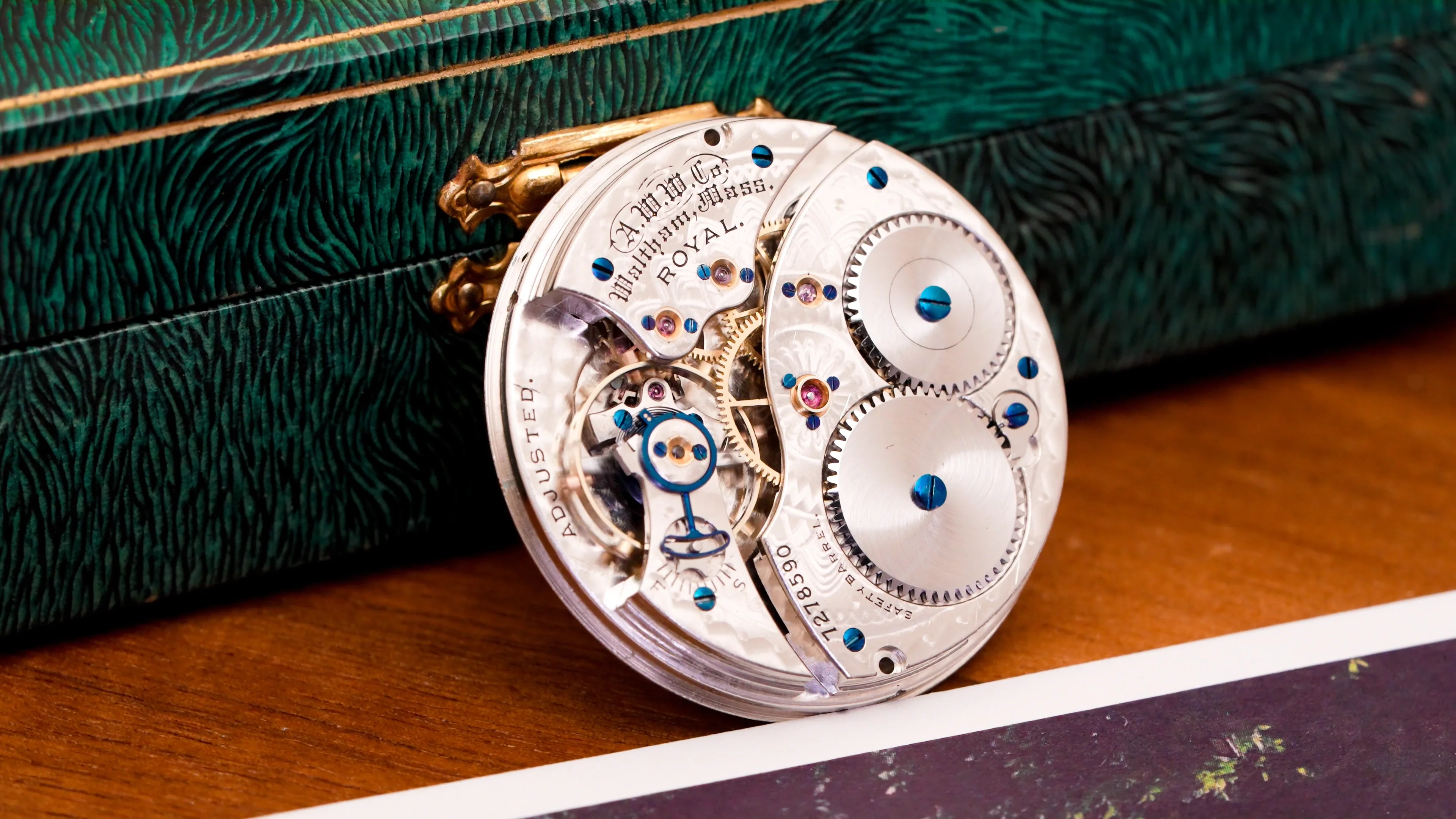 Waltham pocket watch conversion — Frett & Co Clockworks