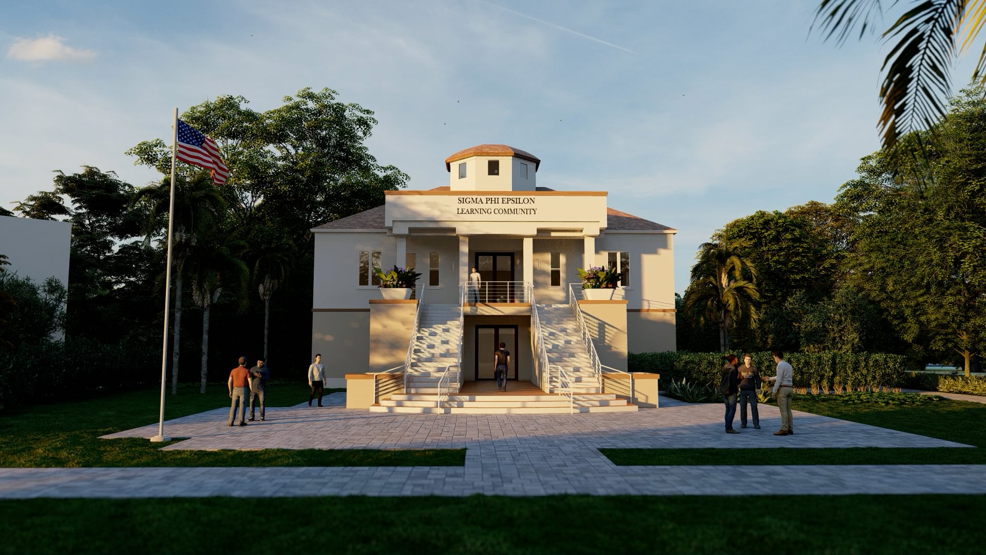 SigEp Exterior house