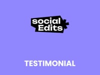 Testimonial Edit - Social Media Agency Owner