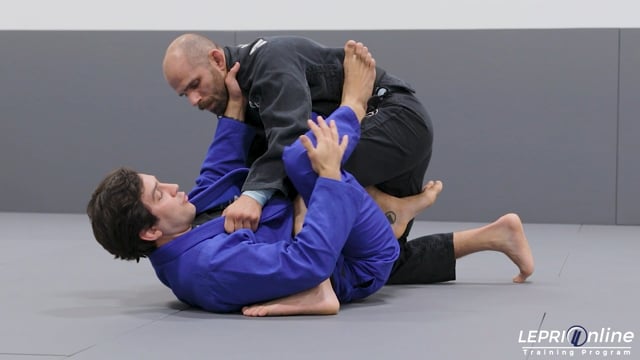 Half Guard to Knee Shield to Leg Drag Sweep to Submission or Backtake