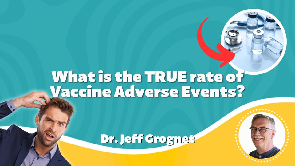 What is the TRUE rate of vaccine adverse events?