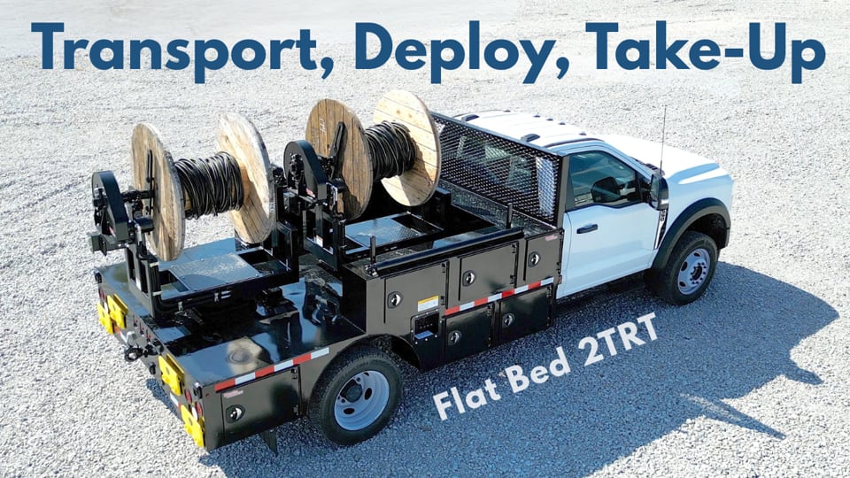 Flat Bed 2TRT Cable Hauler