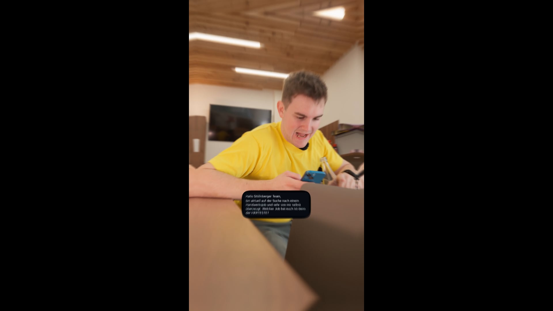 Der härteste Job in der Tischlerei