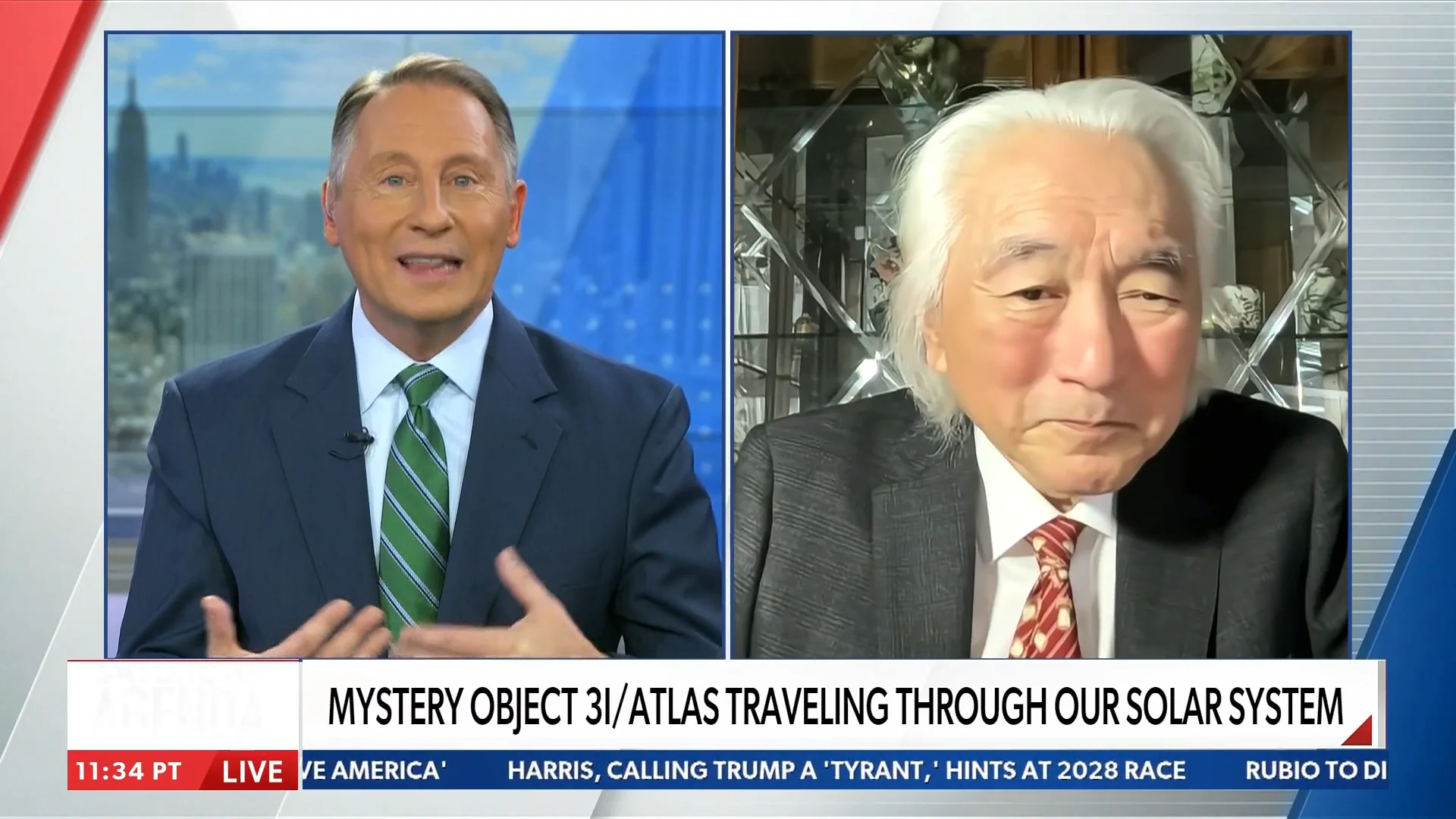 Michio Kaku on NEWSMAX SATURDAY AGENDA