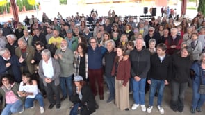 Més d'un centenar d'amics i familiars del músic Ramon Manent li organitzen un homenatge