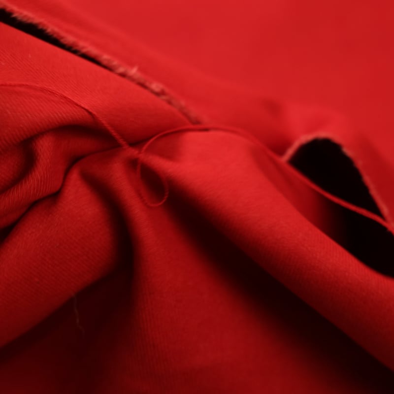 Vidéo: Flanelle de laine - Rouge