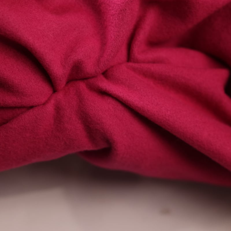 Vidéo: Velours de laine vierge & cachemire double face - Fuchsia