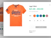 كيف اضيف اختيارات الالوان و المقاسات