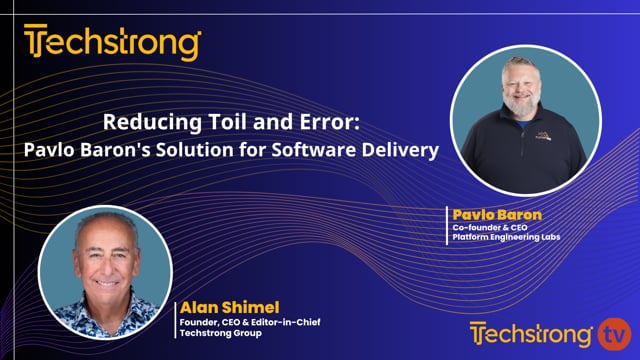 Reducing Toil and Error: Pavlo Baron's Solution for Software Delivery