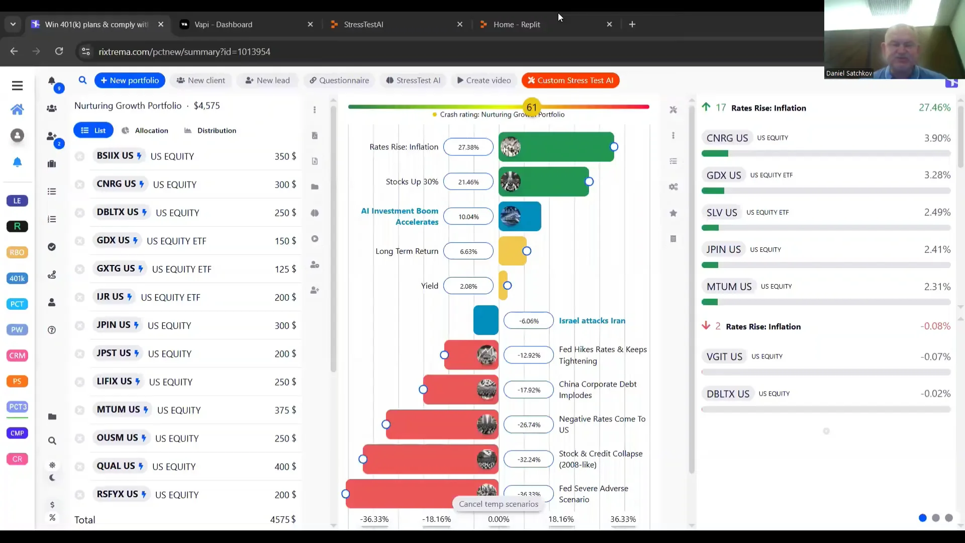 Demo: AI & Stress Testing Live