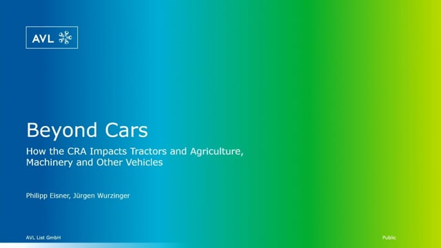 Beyond cars: How the CRA impacts tractors and agriculture, machinery, and other vehicles