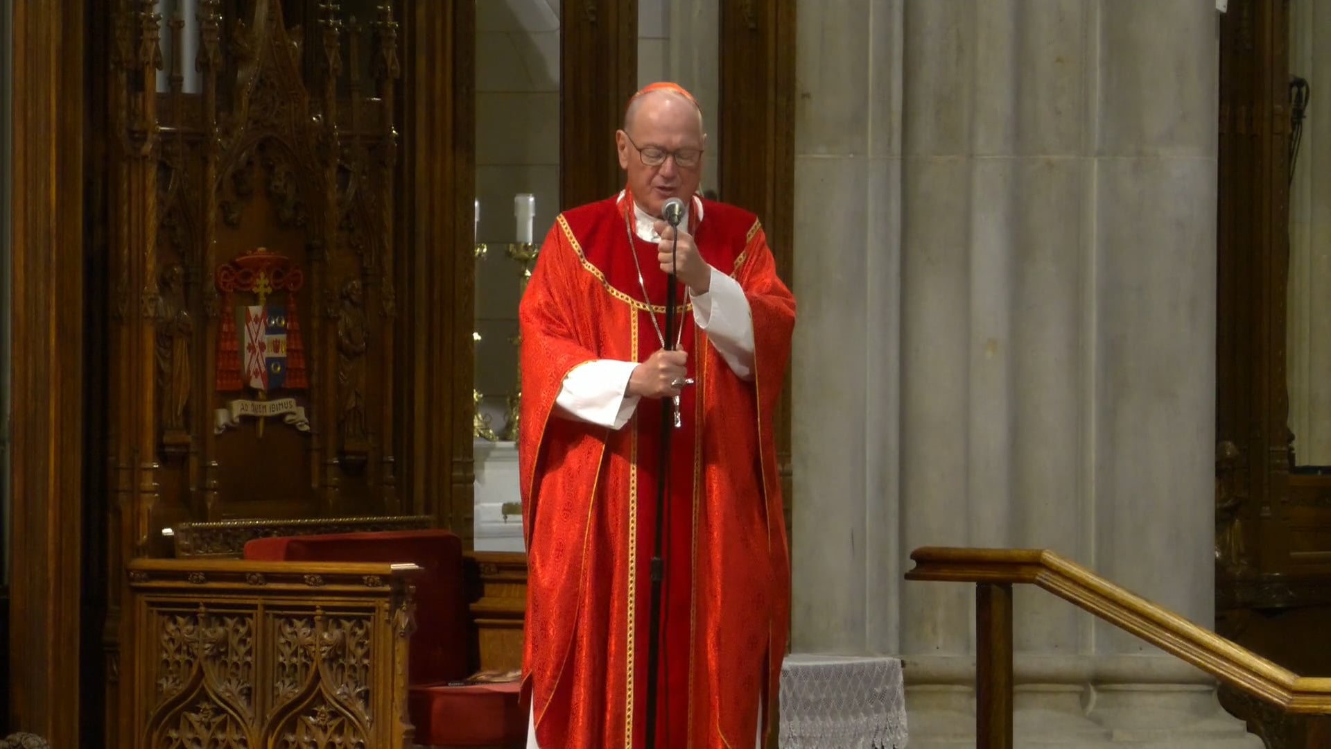 Mass from St. Patrick's Cathedral - October 28, 2025