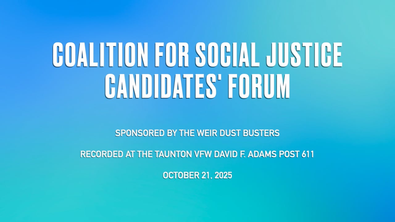 Coalition for Social Justice Candidates' Forum