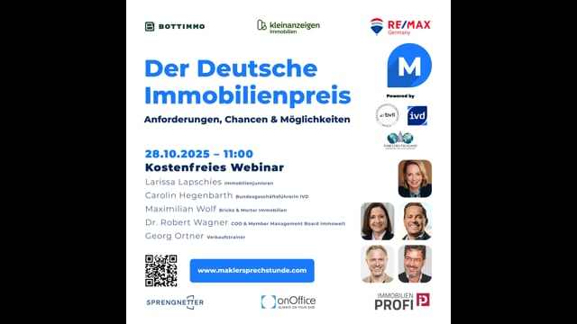 Der Deutsche Immobilienpreis: Anforderungen, Chancen & Möglichkeiten